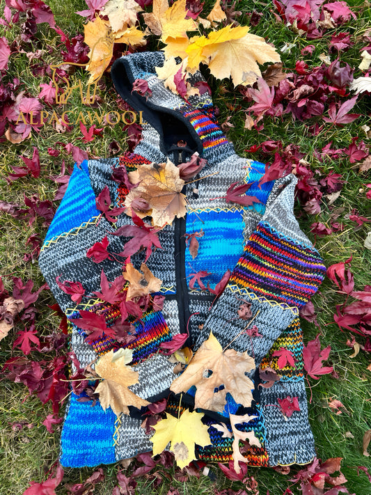 Wool Jacket - Sapphire