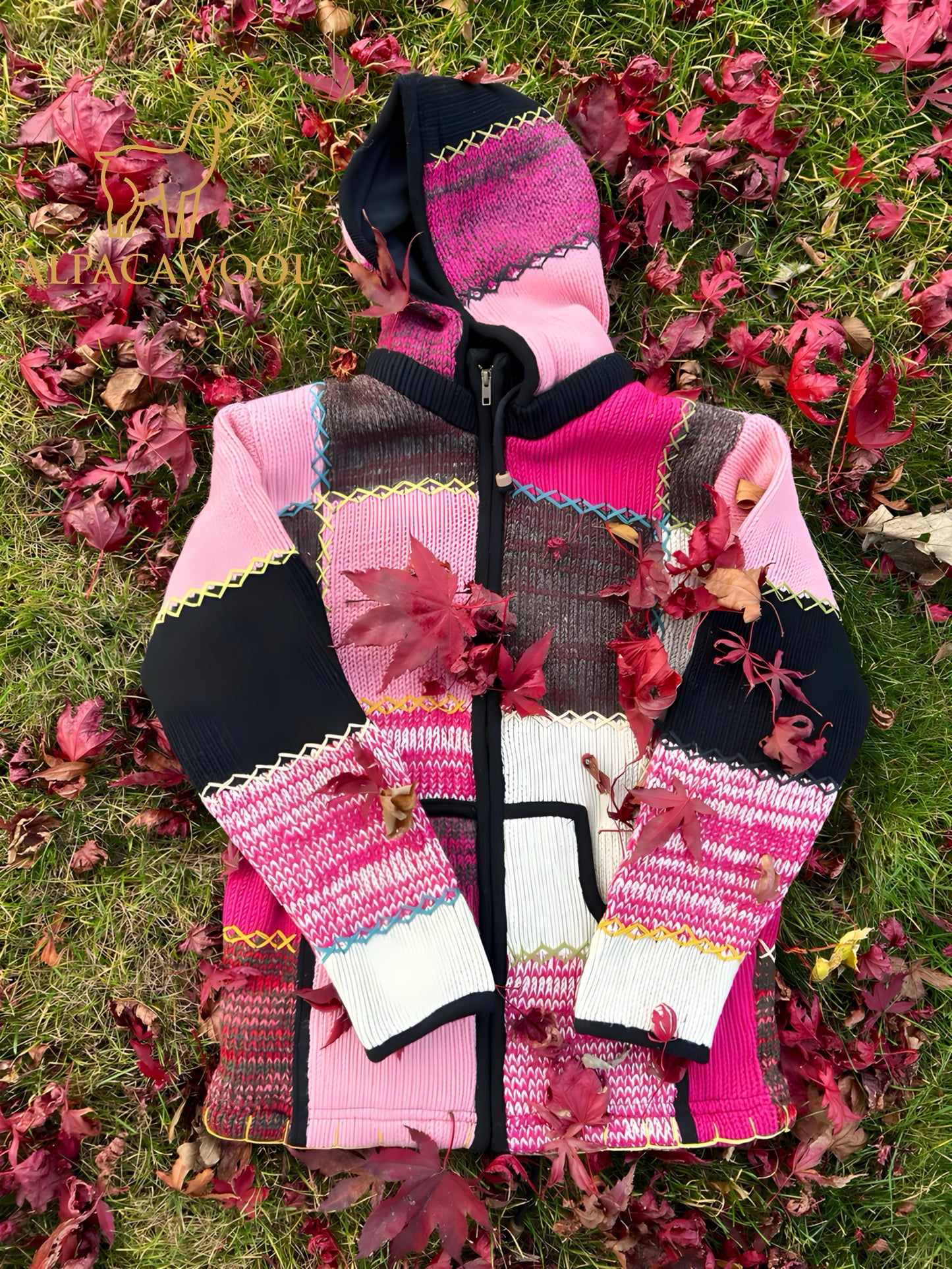 Wool Jacket - Pink Pomegranate