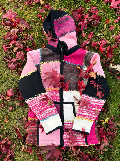 Wool Jacket - Pink Pomegranate