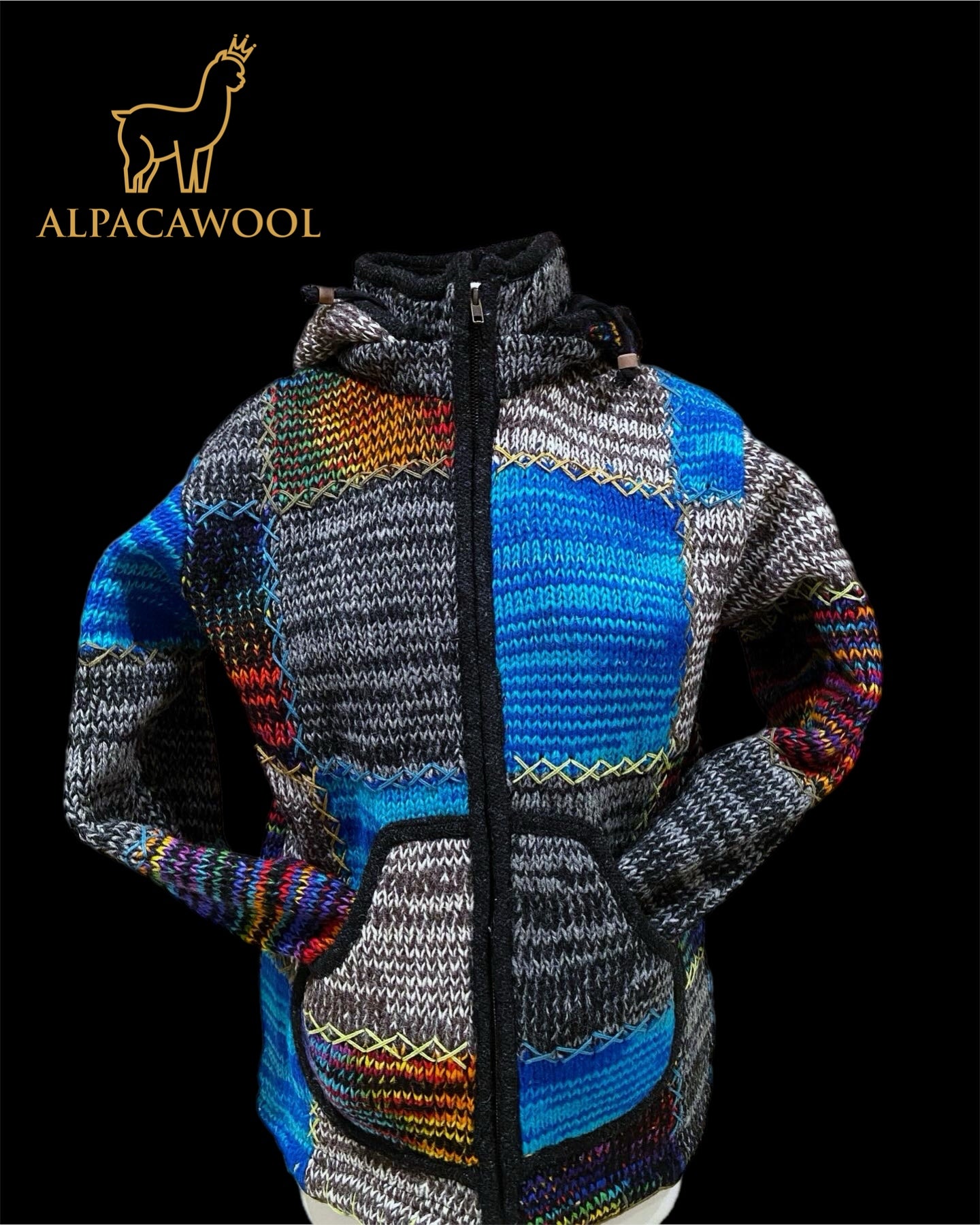 Wool Jacket - Sapphire