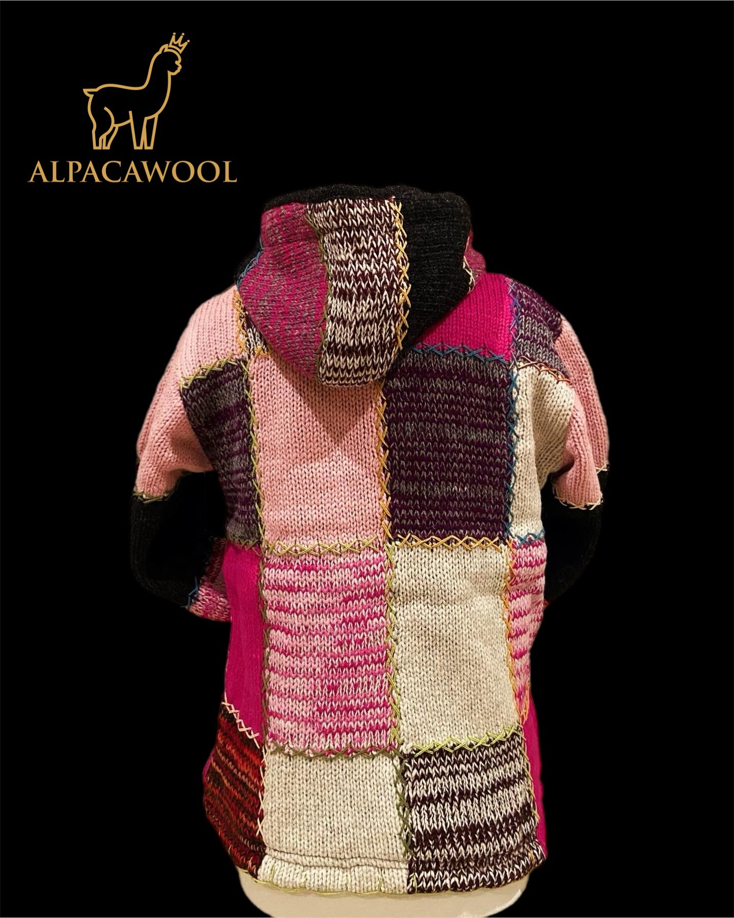 Wool Jacket - Cherry Blossom – alpacawool