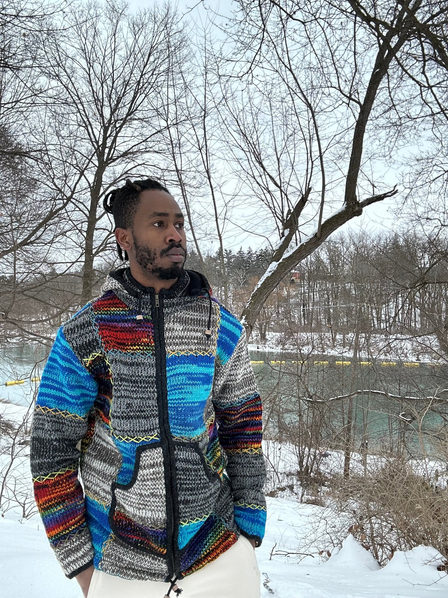 Wool Jacket - Sapphire