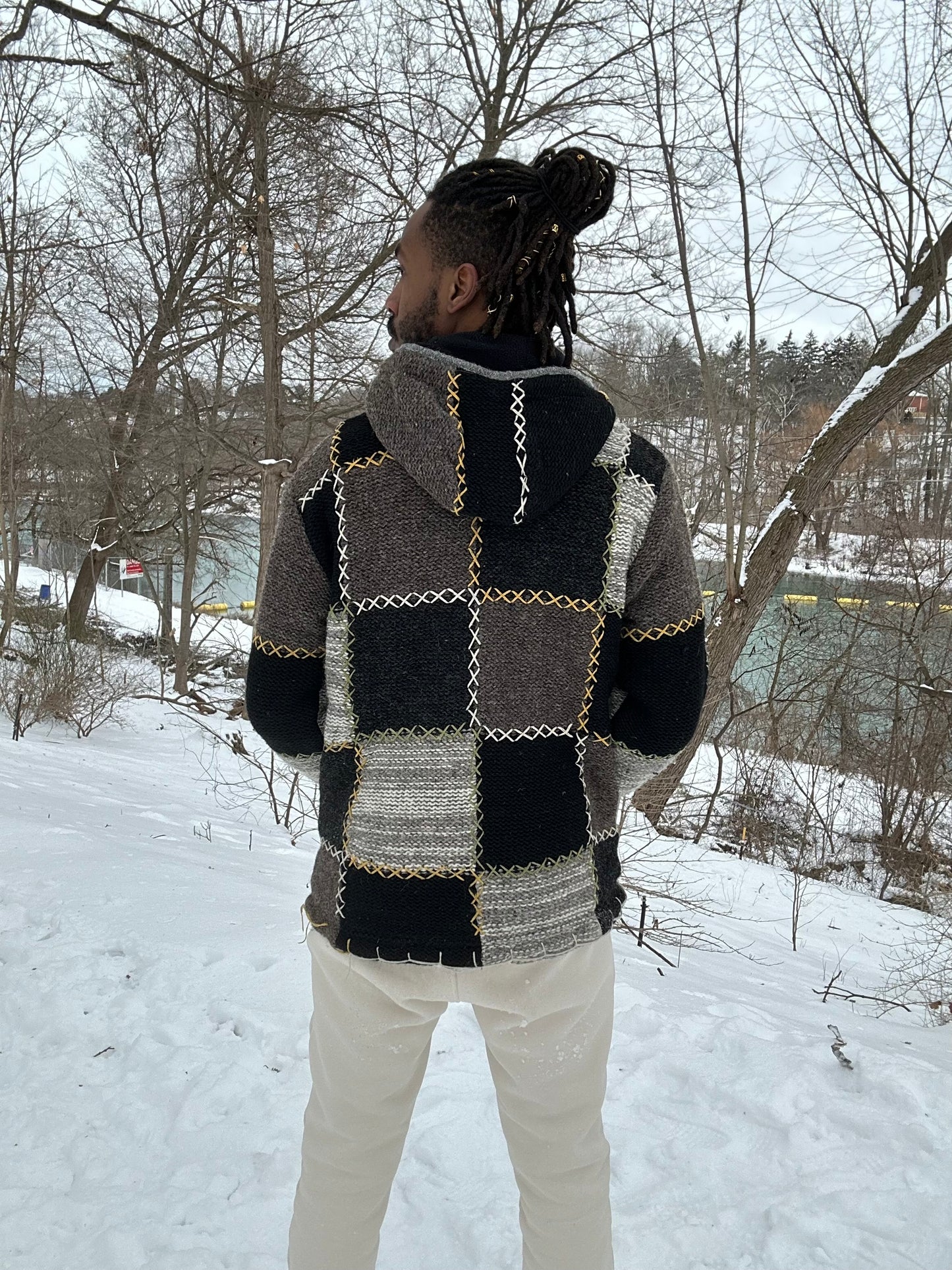 Wool Jacket - Midnight Grey