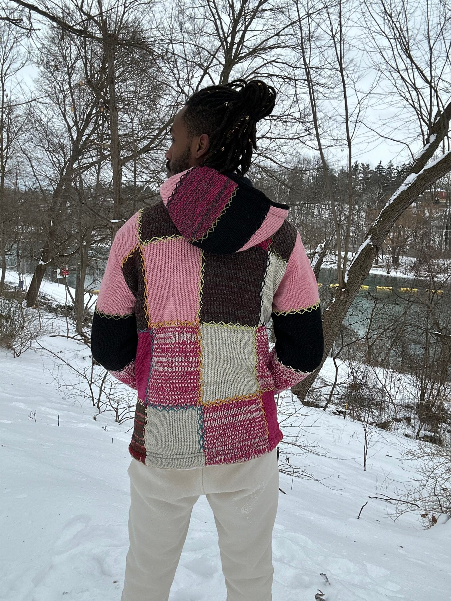 Wool Jacket - Pink Pomegranate